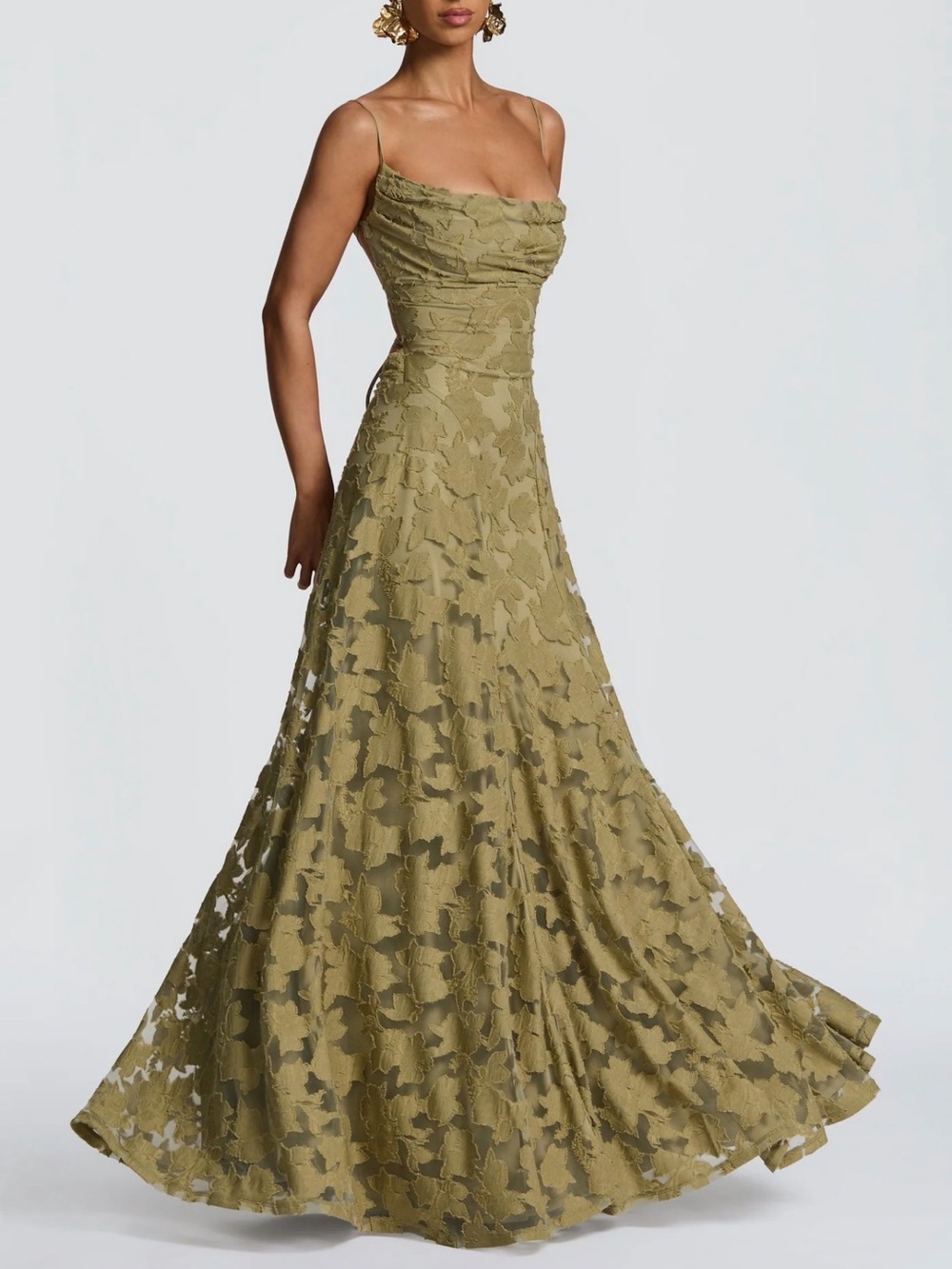Babyboo Francis Maxi Dress - Sage